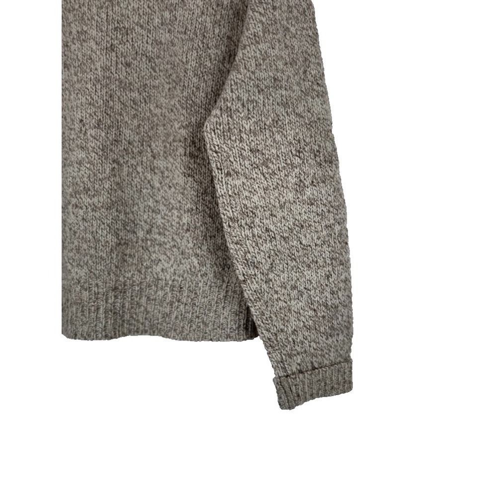 Vintage‎ L.L. Bean Wool Blend Sweater Size XS-Small Brown Heather Crewneck USA - Picture 3 of 8